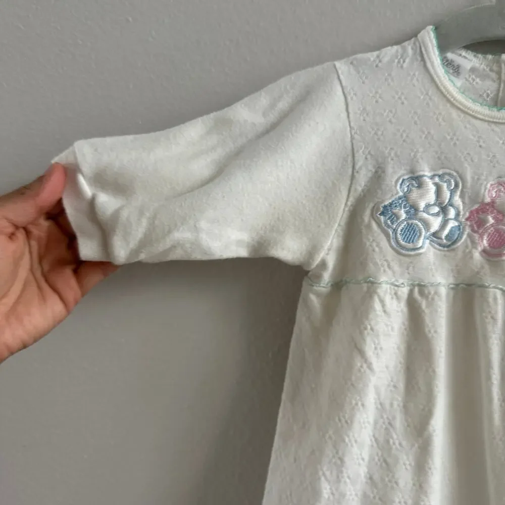 Vintage Carter's Baby Playsuit one Piece Pajama